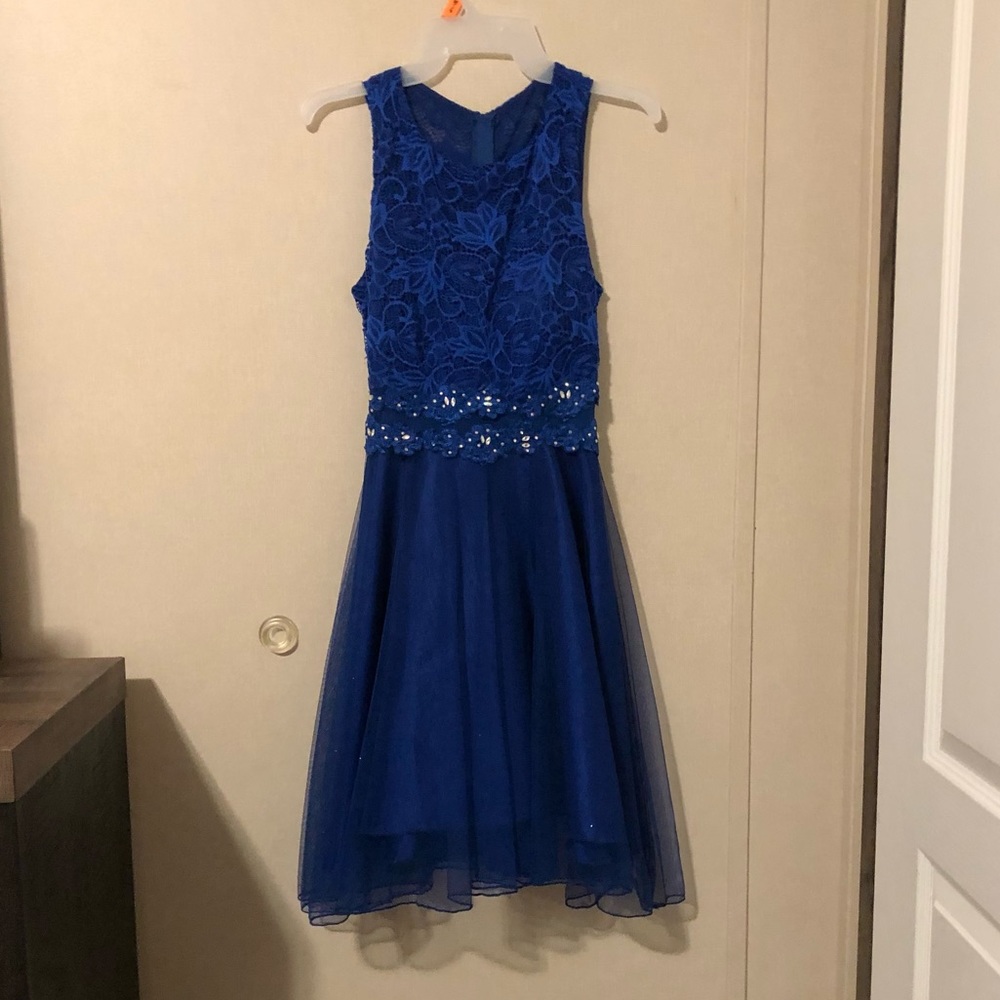 Royal Blue prom dress